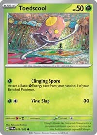 Toedscool - SV04: Paradox Rift - Pokemon card