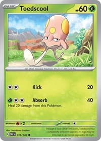 Toedscool - SV04: Paradox Rift - Pokemon card