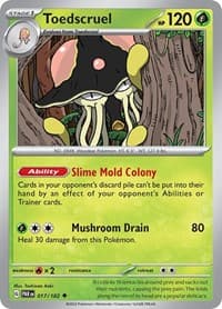 Toedscruel - SV04: Paradox Rift - Pokemon card