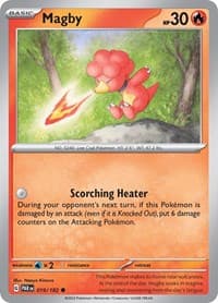 Magby - SV04: Paradox Rift - Pokemon card