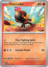 Charcadet - SV04: Paradox Rift - Pokemon card