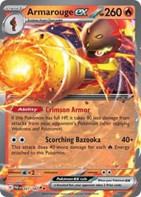 Armarouge ex - SV04: Paradox Rift - Pokemon card