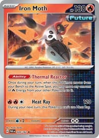 Iron Moth - SV04: Paradox Rift - Pokemon card