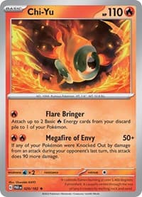 Chi-Yu - SV04: Paradox Rift - Pokemon card