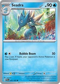 Seadra - SV04: Paradox Rift - Pokemon card