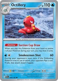 Octillery - SV04: Paradox Rift - Pokemon card