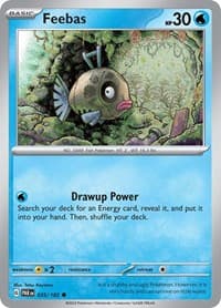 Feebas - SV04: Paradox Rift - Pokemon card