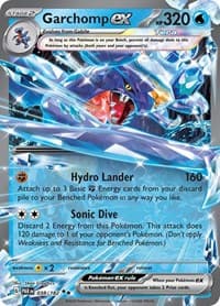 Garchomp ex - SV04: Paradox Rift - Pokemon card