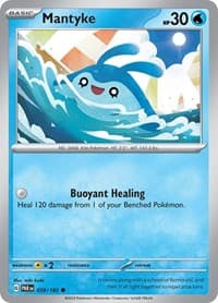 Mantyke - SV04: Paradox Rift - Pokemon card