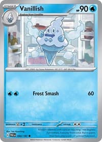 Vanillish - SV04: Paradox Rift - Pokemon card