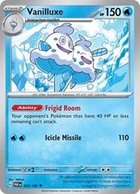 Vanilluxe - SV04: Paradox Rift - Pokemon card