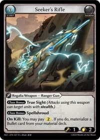 Seeker's Rifle - Alchemical Revolution - Grand Archive TCG card