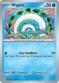Wiglett - SV04: Paradox Rift - Pokemon card