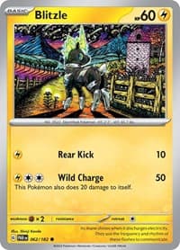 Blitzle - SV04: Paradox Rift - Pokemon card