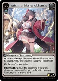 Arisanna, Master Alchemist - Alchemical Revolution - Grand Archive TCG card