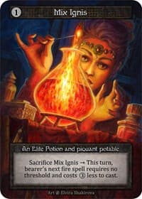Mix Ignis - Beta - Sorcery: Contested Realm card