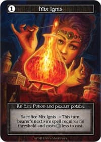 Mix Ignis (Foil) - Beta - Sorcery: Contested Realm card