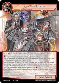 Viga and Elektra - Judgment of the Rogue Planet - Force of Will card