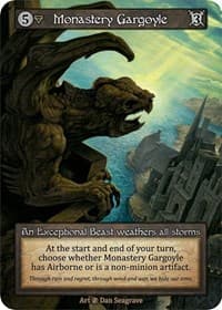 Monastery Gargoyle - Beta - Sorcery: Contested Realm card