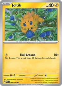 Joltik - SV04: Paradox Rift - Pokemon card