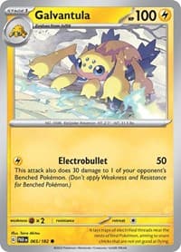 Galvantula - SV04: Paradox Rift - Pokemon card