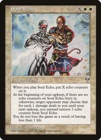 Soul Echo - Mirage - Magic: The Gathering card