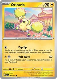 Oricorio - SV04: Paradox Rift - Pokemon card