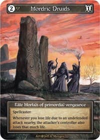 Mordric Druids (Foil) - Beta - Sorcery: Contested Realm card