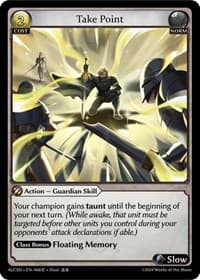 Take Point - Alchemical Revolution Starter Decks - Grand Archive TCG card