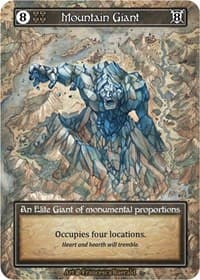 Mountain Giant (Foil) - Beta - Sorcery: Contested Realm card