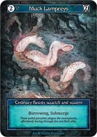 Muck Lampreys (Foil) - Beta - Sorcery: Contested Realm card