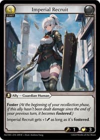 Imperial Recruit - Alchemical Revolution Starter Decks - Grand Archive TCG card
