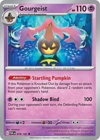 Gourgeist - SV04: Paradox Rift - Pokemon card