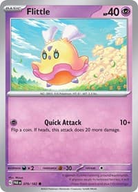 Flittle - SV04: Paradox Rift - Pokemon card