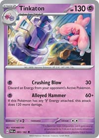 Tinkaton - SV04: Paradox Rift - Pokemon card