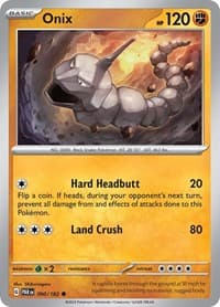 Onix - SV04: Paradox Rift - Pokemon card