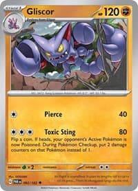Gliscor - SV04: Paradox Rift - Pokemon card