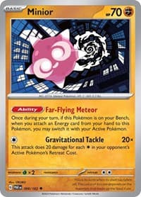 Minior - SV04: Paradox Rift - Pokemon card