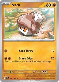 Nacli - SV04: Paradox Rift - Pokemon card