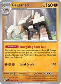 Garganacl - SV04: Paradox Rift - Pokemon card