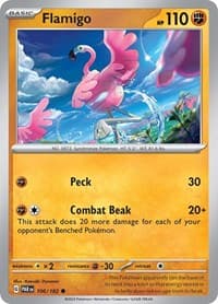 Flamigo - SV04: Paradox Rift - Pokemon card