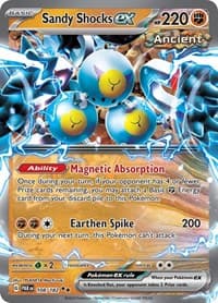Sandy Shocks ex - SV04: Paradox Rift - Pokemon card