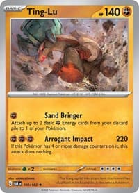 Ting-Lu - SV04: Paradox Rift - Pokemon card