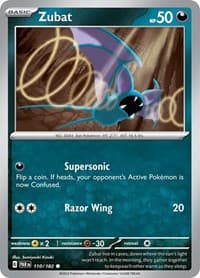 Zubat - SV04: Paradox Rift - Pokemon card