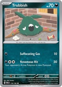 Trubbish - SV04: Paradox Rift - Pokemon card