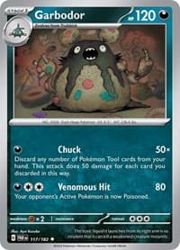 Garbodor - SV04: Paradox Rift - Pokemon card