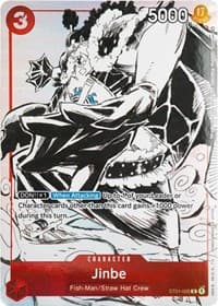 Jinbe (Gift Collection 2023) - One Piece Promotion Cards - One Piece Card Game card