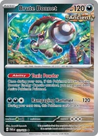 Brute Bonnet - SV04: Paradox Rift - Pokemon card