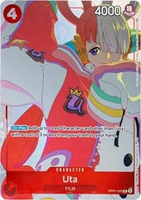 Uta (Gift Collection 2023) - One Piece Promotion Cards - One Piece Card Game card