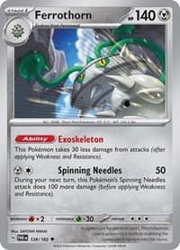 Ferrothorn - SV04: Paradox Rift - Pokemon card